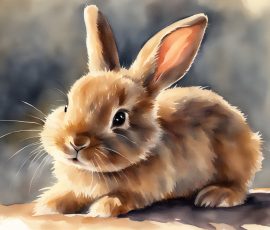 Watercolour Bunny AI Image from www.free-ai-images.com. Right-click and choose Save Image As to download this image safely for free.