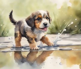 Watercolour Dogs AI Image from www.free-ai-images.com. Right-click and choose Save Image As to download this image safely for free.