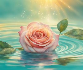 Watercolour Rose AI Image from www.free-ai-images.com. Right-click and choose Save Image As to download this image safely for free.