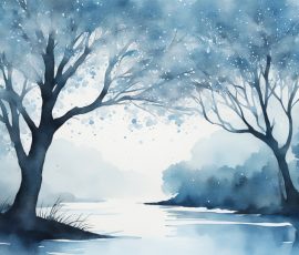 Watercolour Silhouette Landscape AI Image from www.free-ai-images.com. Right-click and choose Save Image As to download this image safely for free.