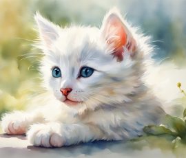 Cute Kitten AI Image from www.free-ai-images.com. Right-click and choose Save Image As to download this image safely for free.