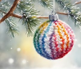 Watercolour Christmas AI Image from www.free-ai-images.com. Right-click and choose Save Image As to download this image safely for free.