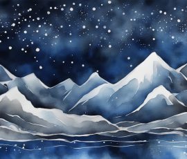 Watercolour Night AI Image from www.free-ai-images.com. Right-click and choose Save Image As to download this image safely for free.