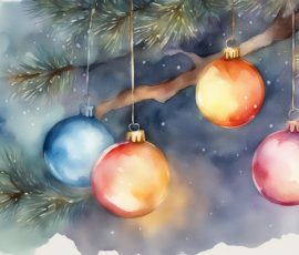 Watercolour Christmas AI Image from www.free-ai-images.com. Right-click and choose Save Image As to download this image safely for free.