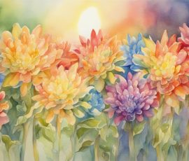 Watercolour Flowers AI Image from www.free-ai-images.com. Right-click and choose Save Image As to download this image safely for free.