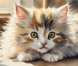 Watercolour Kittens AI Image from www.free-ai-images.com. Right-click and choose Save Image As to download this image safely for free.