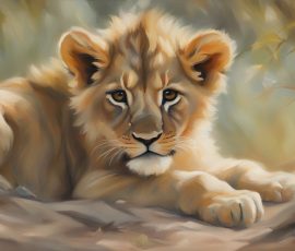 Watercolour Lions AI Image from www.free-ai-images.com. Right-click and choose Save Image As to download this image safely for free.