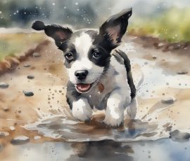 Watercolour Dogs AI Image from www.free-ai-images.com. Right-click and choose Save Image As to download this image safely for free.