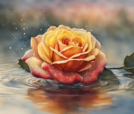Watercolour Roses AI Image from www.free-ai-images.com. Right-click and choose Save Image As to download this image safely for free.