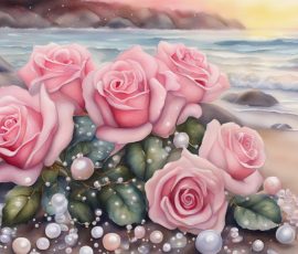 Watercolour Roses AI Image from www.free-ai-images.com. Right-click and choose Save Image As to download this image safely for free.