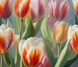 Watercolour Tulips AI Image from www.free-ai-images.com. Right-click and choose Save Image As to download this image safely for free.