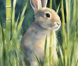 Watercolour Bunny AI Image from www.free-ai-images.com. Right-click and choose Save Image As to download this image safely for free.