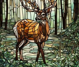 Stained Glass AI Image from www.free-ai-images.com. Right-click and choose Save Image As to download this image safely for free.