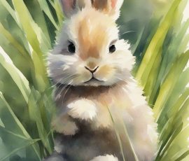 Watercolour Bunny AI Image from www.free-ai-images.com. Right-click and choose Save Image As to download this image safely for free.