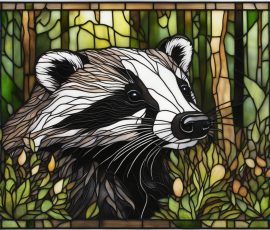 badger in forest, stained glass
Negative prompt: extra digits, extra fingers, double facial features, double heads, country flags, prolonged limbs, prolonged legs, prolonged fingers, prolonged necks, skewed limbs, abnormally small waists, exaggerated body parts, exaggerated body proportions, glued limbs, limbs melted together, shortened limbs, shortened arms, shortened legs, shortened necks, shortened fingers, misplaced limbs, malplaced limbs, runthrough limbs, fused limbs, fused arms, fused hands, fused legs, missing hands, missing arms, missing legs, missing feet, extra hands, extra arms, extra legs, extra feet, extra toes, crooked finger, bent toes, text, signature, letters, writing, unsynchronized eyes, split fingers, split toes
Steps: 20, Seed: 237279958241931, Sampler: Euler, CFG scale: 7.5