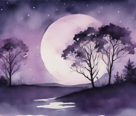 Watercolour Silhouette Landscape AI Image from www.free-ai-images.com. Right-click and choose Save Image As to download this image safely for free.