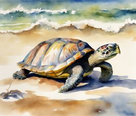 Turtles and Tortoises AI Image from www.free-ai-images.com. Right-click and choose Save Image As to download this image safely for free.