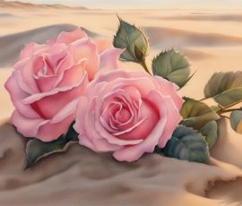Watercolour Roses AI Image from www.free-ai-images.com. Right-click and choose Save Image As to download this image safely for free.