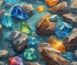 Crystals and Minerals AI Image from www.free-ai-images.com. Right-click and choose Save Image As to download this image safely for free.