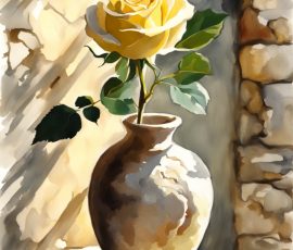 Watercolour Roses AI Image from www.free-ai-images.com. Right-click and choose Save Image As to download this image safely for free.