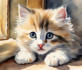 Watercolour Kittens AI Image from www.free-ai-images.com. Right-click and choose Save Image As to download this image safely for free.