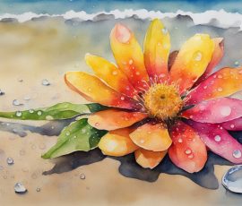 Watercolour Flowers AI Image from www.free-ai-images.com. Right-click and choose Save Image As to download this image safely for free.