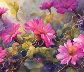 Watercolour Flowers AI Image from www.free-ai-images.com. Right-click and choose Save Image As to download this image safely for free.
