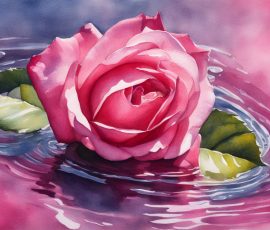 Watercolour Roses AI Image from www.free-ai-images.com. Right-click and choose Save Image As to download this image safely for free.