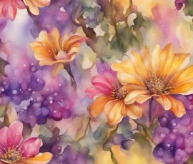 Watercolour Flowers AI Image from www.free-ai-images.com. Right-click and choose Save Image As to download this image safely for free.