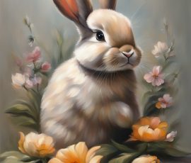 Watercolour Bunny AI Image from www.free-ai-images.com. Right-click and choose Save Image As to download this image safely for free.
