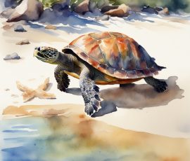 Turtles and Tortoises AI Image from www.free-ai-images.com. Right-click and choose Save Image As to download this image safely for free.