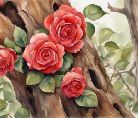 Watercolour Roses AI Image from www.free-ai-images.com. Right-click and choose Save Image As to download this image safely for free.