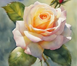 Watercolour Roses AI Image from www.free-ai-images.com. Right-click and choose Save Image As to download this image safely for free.