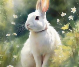 Watercolour Bunny AI Image from www.free-ai-images.com. Right-click and choose Save Image As to download this image safely for free.
