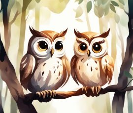 Watercolour Birds AI Image from www.free-ai-images.com. Right-click and choose Save Image As to download this image safely for free.
