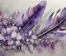 Watercolour Feathers AI Image from www.free-ai-images.com. Right-click and choose Save Image As to download this image safely for free.