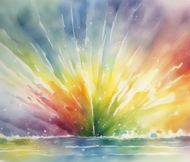 Watercolour Rainbows AI Image from www.free-ai-images.com. Right-click and choose Save Image As to download this image safely for free.