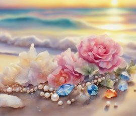 Watercolour Oceans and Beaches AI Image from www.free-ai-images.com. Right-click and choose Save Image As to download this image safely for free.