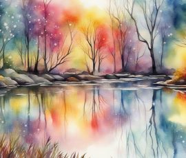 Watercolour Rivers and Lakes AI Image from www.free-ai-images.com. Right-click and choose Save Image As to download this image safely for free.