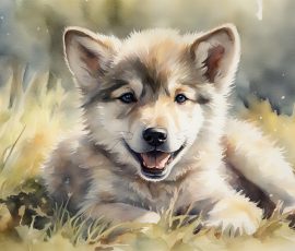 Watercolour Wolves AI Image from www.free-ai-images.com. Right-click and choose Save Image As to download this image safely for free.