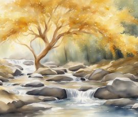 Watercolour Waterfalls AI Image from www.free-ai-images.com. Right-click and choose Save Image As to download this image safely for free.