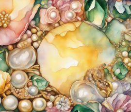 Watercolour Pearls AI Image from www.free-ai-images.com. Right-click and choose Save Image As to download this image safely for free.