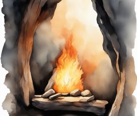 Watercolour Campfires AI Image from www.free-ai-images.com. Right-click and choose Save Image As to download this image safely for free.