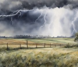 Watercolour Dramatic Nature AI Image from www.free-ai-images.com. Right-click and choose Save Image As to download this image safely for free.