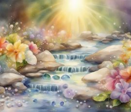 Watercolour Waterfalls AI Image from www.free-ai-images.com. Right-click and choose Save Image As to download this image safely for free.