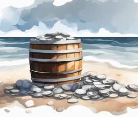 Watercolour Barrels and Coffins AI Image from www.free-ai-images.com. Right-click and choose Save Image As to download this image safely for free.