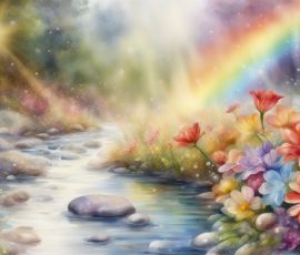 Watercolour Rainbows AI Image from www.free-ai-images.com. Right-click and choose Save Image As to download this image safely for free.