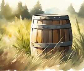 Watercolour Barrels and Coffins AI Image from www.free-ai-images.com. Right-click and choose Save Image As to download this image safely for free.