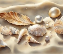 Watercolour Seashells AI Image from www.free-ai-images.com. Right-click and choose Save Image As to download this image safely for free.