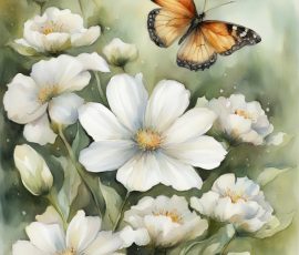 Watercolour Butterflies and Dragonflies AI Image from www.free-ai-images.com. Right-click and choose Save Image As to download this image safely for free.